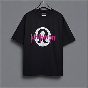 NWT Lululemon Printed Black Short-Sleeved T-Shirt